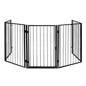 Safety barrier fence play fence baby playpen extra wide walk thru baby gate HMSF-002