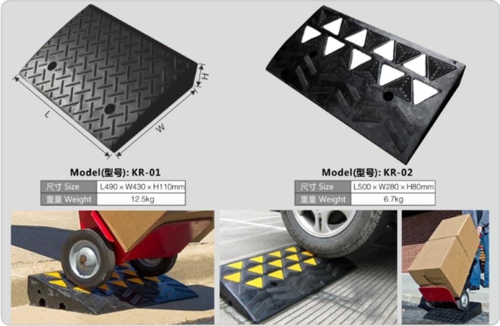 Rubber Kerb Ramp