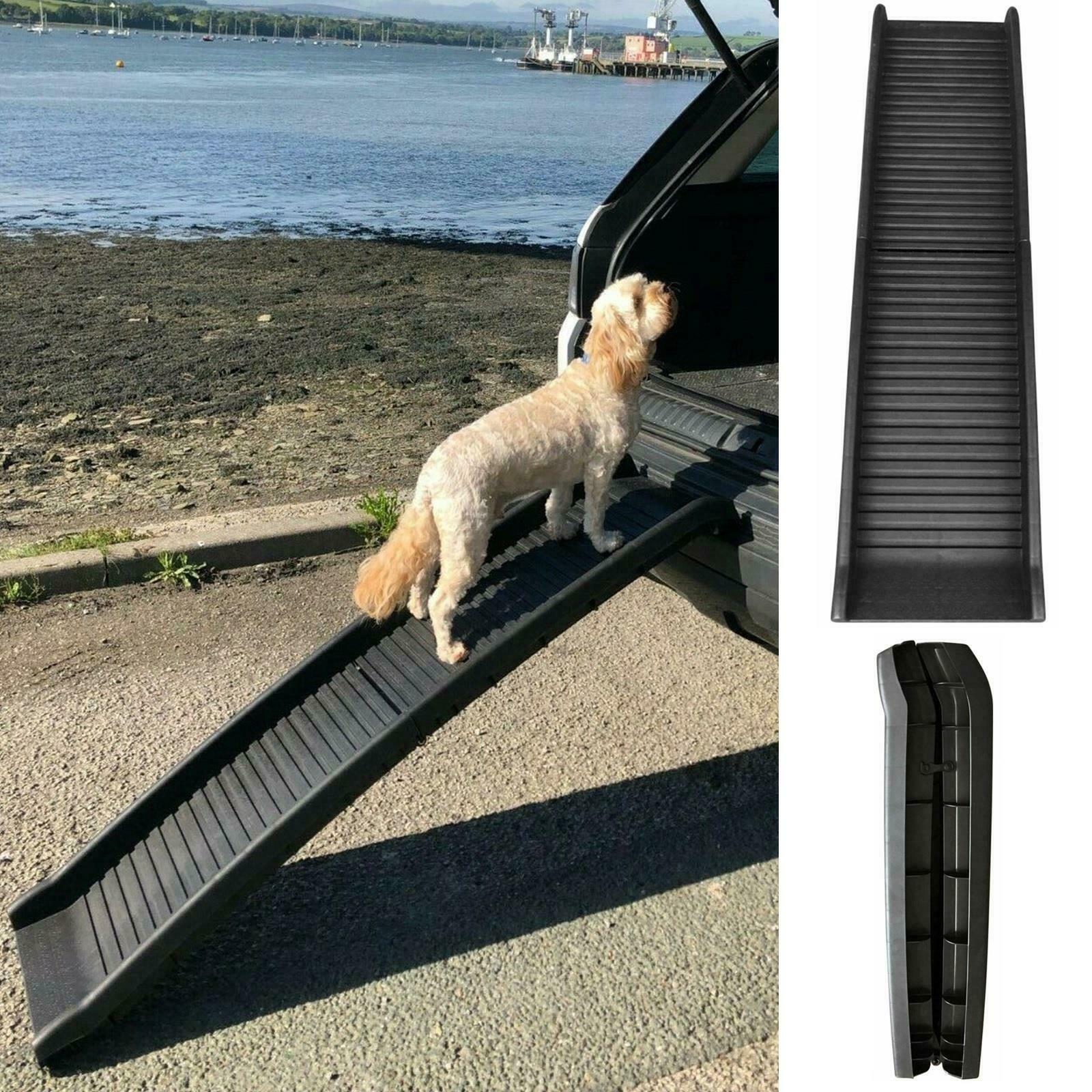 Dog Ramp for Cars, Trucks, SUVs Foldable Pet Ramp